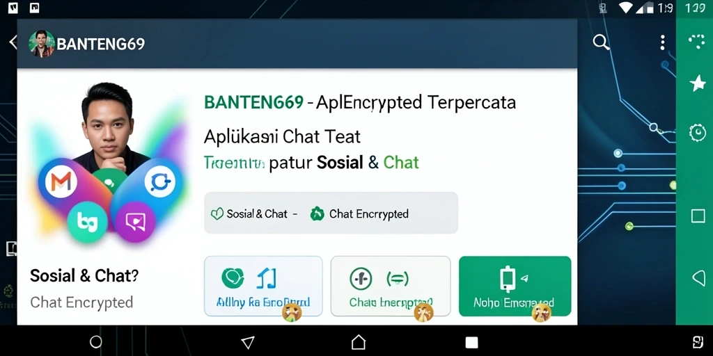 Tampilan antarmuka <strong>BANTENG69</strong> yang modern dan fungsional untuk Chat Encrypted.