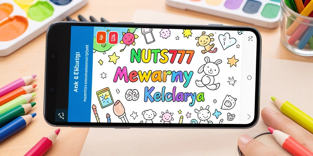 Screenshot NUTS777 yang menampilkan antarmuka mewarnai yang menyenangkan.