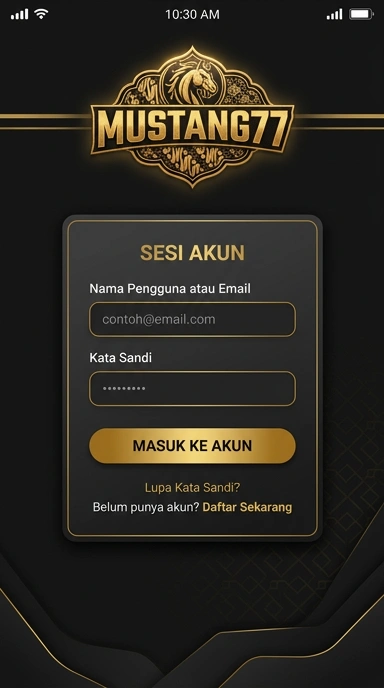 Masuk ke Akun mustang77 untuk Pengguna Android